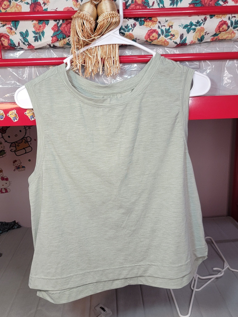 all in motion Light Sage Short Sleeve Tee Size Large